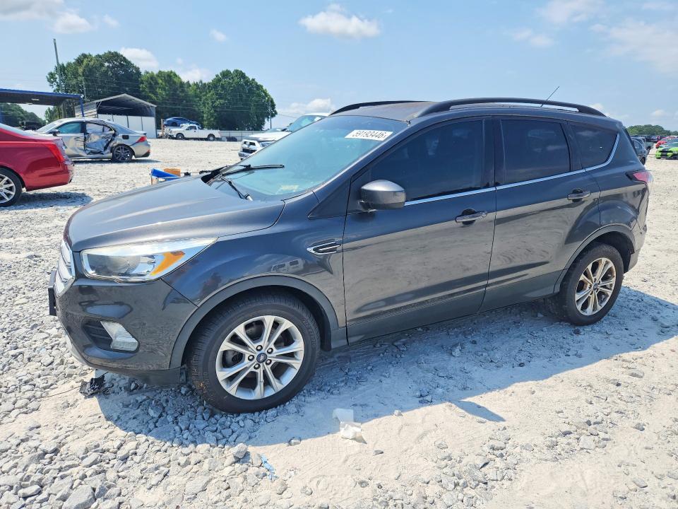 2018 Ford Escape მანქანა იყიდება აუქციონზე, vin: 1FMCU0GDXJUC29124, აუქციონის ნომერი: 59193446