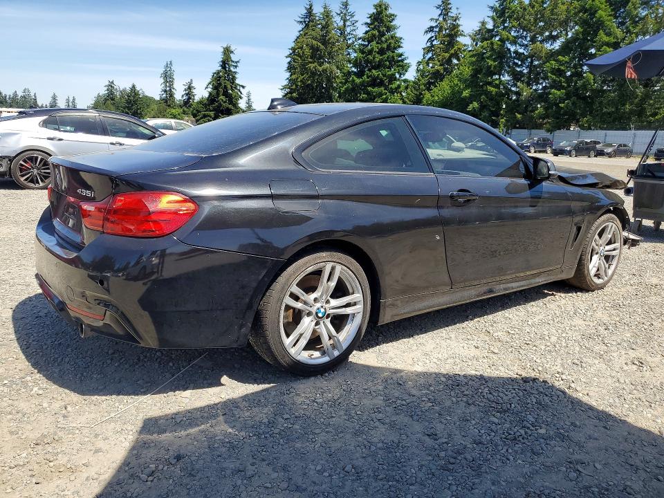 55529836 :رقم المزاد ، WBA3R1C54EK191625 vin ، 2014 Bmw 435 مزاد بيع