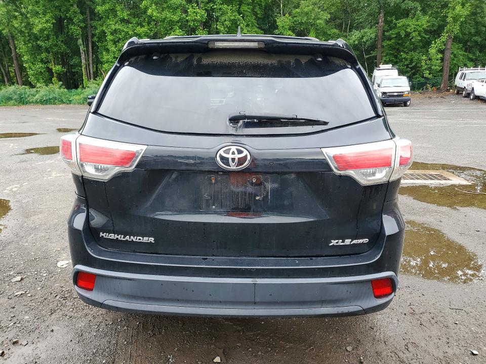 2014 Toyota Highlander მანქანა იყიდება აუქციონზე, vin: 5TDJKRFH4ES012639, აუქციონის ნომერი: 58053646