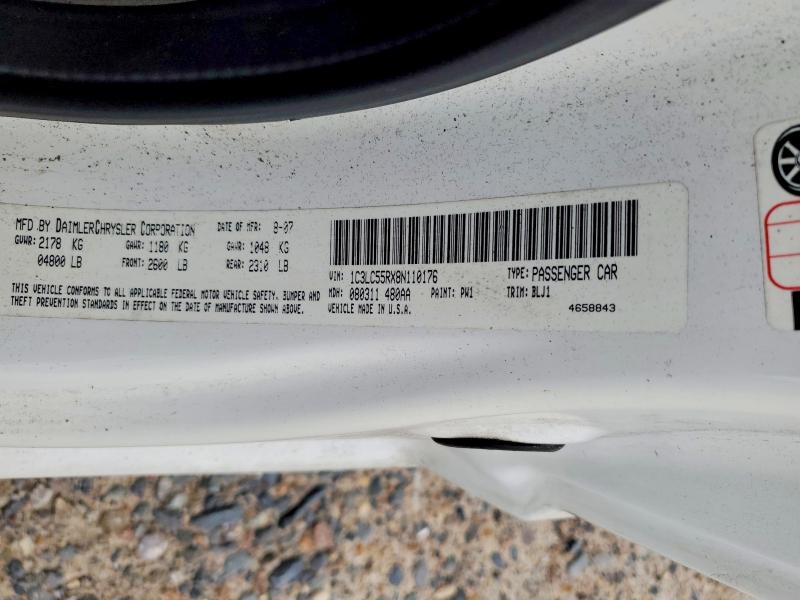 56649646 :رقم المزاد ، 1C3LC55RX8N110176 vin ، 2008 Chrysler Sebring مزاد بيع