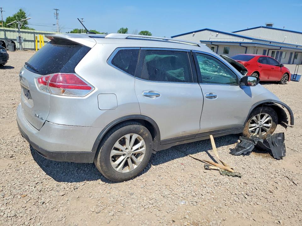 2015 Nissan Rogue მანქანა იყიდება აუქციონზე, vin: KNMAT2MV0FP519191, აუქციონის ნომერი: 56651326
