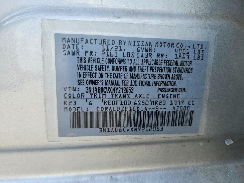 Aukcja sprzedaży 2022 Nissan Sentra, vin: 3N1AB8CVXNY212053, numer aukcji: 55941436