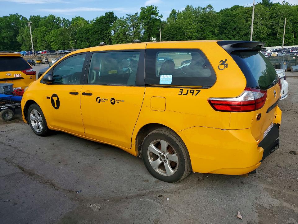 2016 Toyota Sienna მანქანა იყიდება აუქციონზე, vin: 5TDZK3DC2GS718146, აუქციონის ნომერი: 57137126