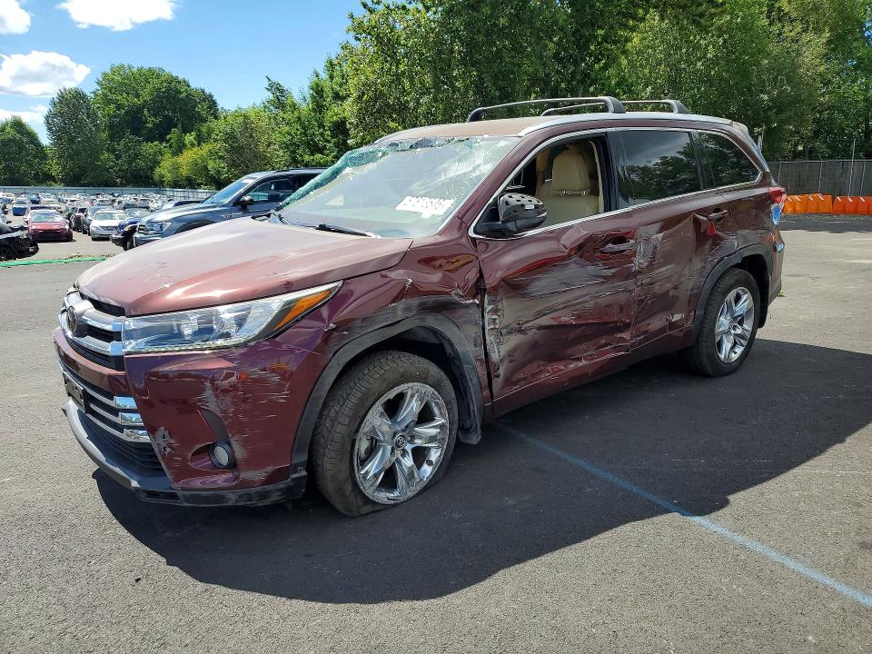 2017 Toyota Highlander მანქანა იყიდება აუქციონზე, vin: 5TDDZRFH7HS433879, აუქციონის ნომერი: 57813546