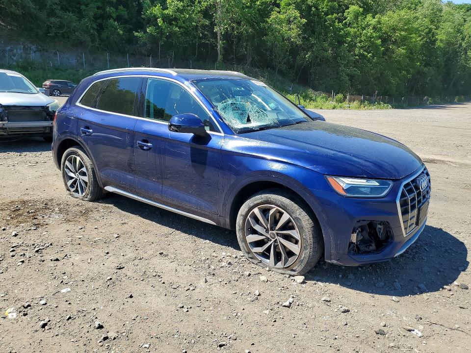 Продаж на аукціоні авто 2021 Audi Q5, vin: WA1BAAFY7M2033185, номер лоту: 56655346