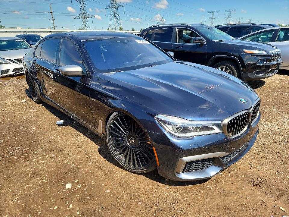 Продаж на аукціоні авто 2019 Bmw M760, vin: WBA7H6C56KG615158, номер лоту: 57204036