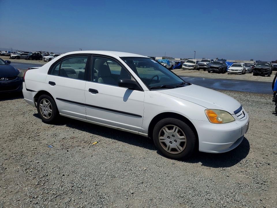 57161156 :رقم المزاد ، 2HGES16271H581817 vin ، 2001 Honda Civic مزاد بيع