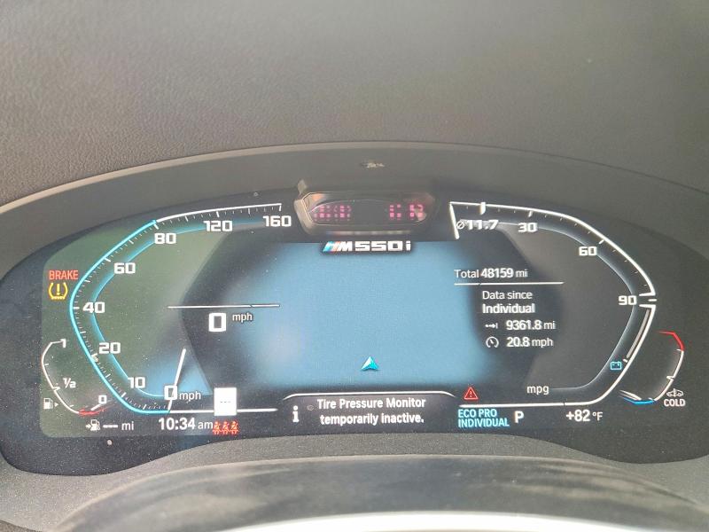 Aukcja sprzedaży 2021 Bmw M550xi, vin: WBA13BK0XMCF38083, numer aukcji: 56772046