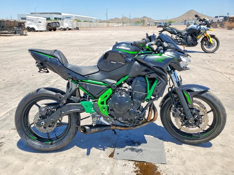 56829086 :رقم المزاد ، ML5EREN12SDAF6813 vin ، 2025 Kawasaki Er650 مزاد بيع