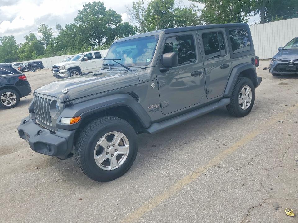 Auction sale of the 2020 Jeep Wrangler Unlimited, vin: 1C4HJXDGXLW235796, lot number: 55037456