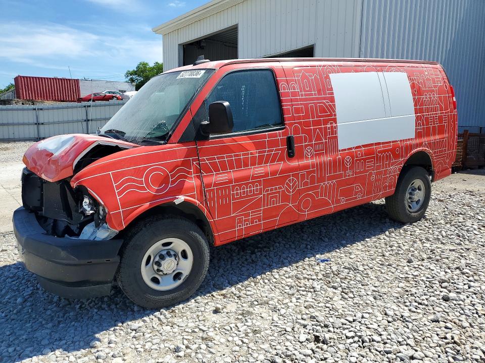 2022 Chevrolet Express 2500 მანქანა იყიდება აუქციონზე, vin: 1GCWGAFP7N1197086, აუქციონის ნომერი: 52778036