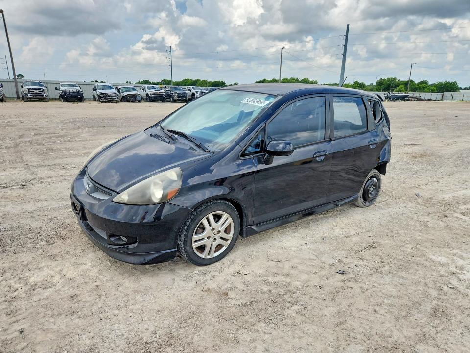 55966056 :رقم المزاد ، JHMGD386X7S051015 vin ، 2007 Honda Fit مزاد بيع