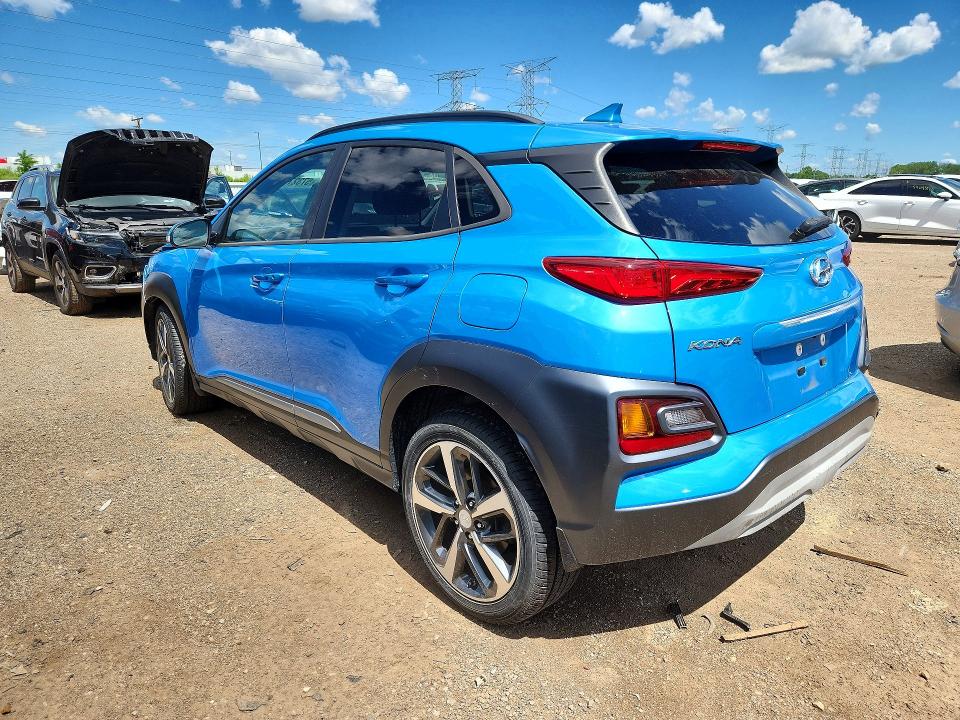 2021 Hyundai Kona მანქანა იყიდება აუქციონზე, vin: KM8K3CA5XMU605536, აუქციონის ნომერი: 57327616