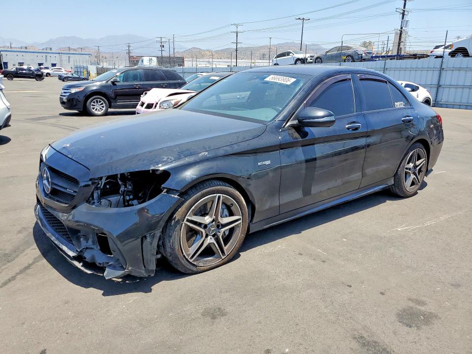 56693906 :رقم المزاد ، 55SWF6EBXKU295293 vin ، 2019 Mercedes-benz C مزاد بيع