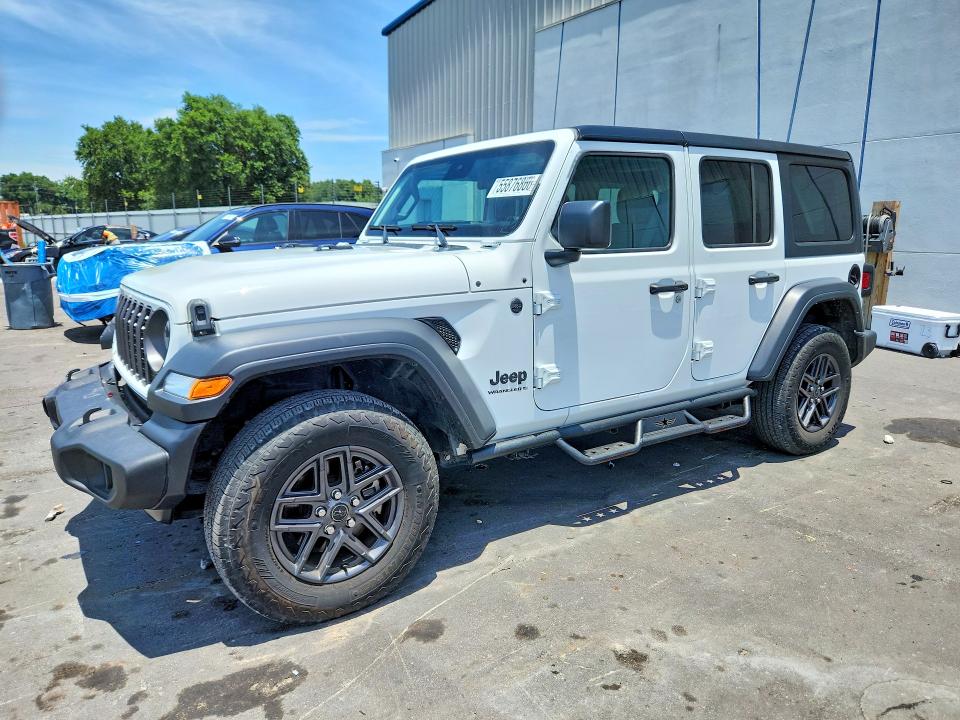 55876866 :رقم المزاد ، 1C4PJXDG4RW258737 vin ، 2024 Jeep Wrangler مزاد بيع
