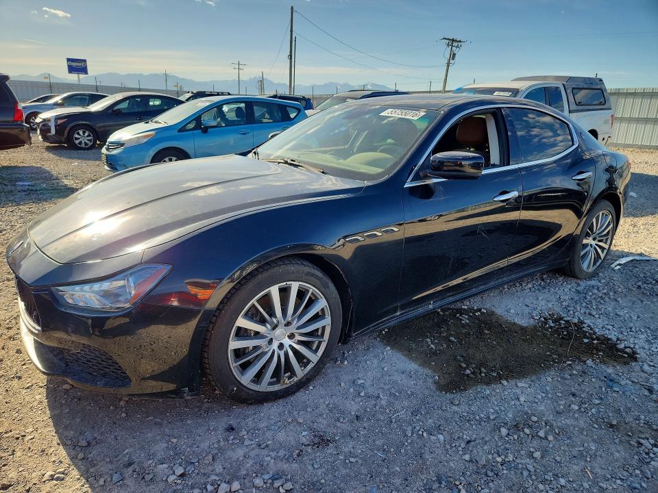 2015 Maserati Ghibli მანქანა იყიდება აუქციონზე, vin: ZAM57RTA0F1135343, აუქციონის ნომერი: 55755016
