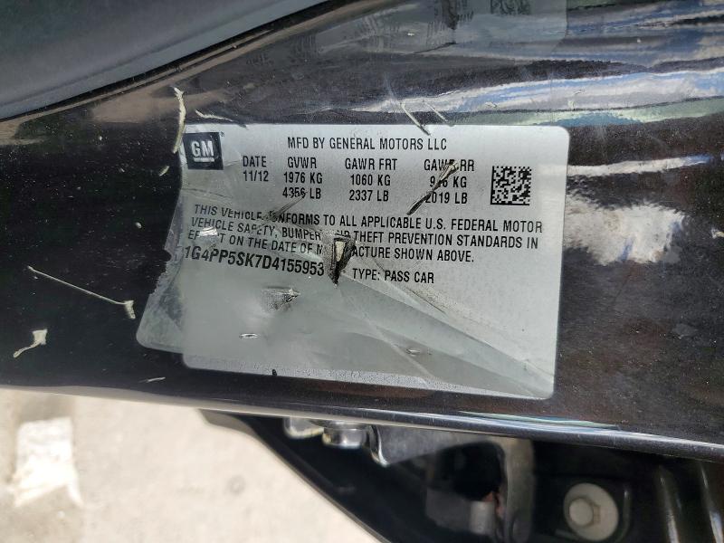 Продажа на аукционе авто 2013 Buick Verano, vin: 1G4PP5SK7D4155953, номер лота: 56038016