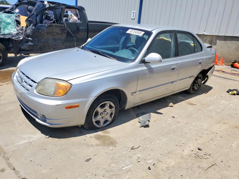 Продажа на аукционе авто 2005 Hyundai Accent, vin: KMHCG45C75U661331, номер лота: 55754946