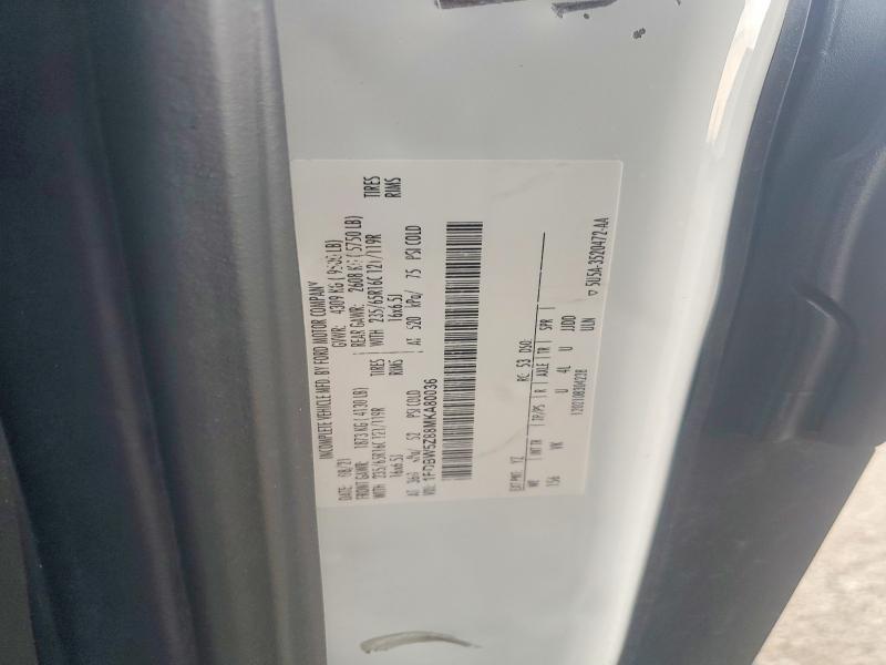 2021 Ford Transit მანქანა იყიდება აუქციონზე, vin: 1FDBW5Z88MKA80036, აუქციონის ნომერი: 55902136