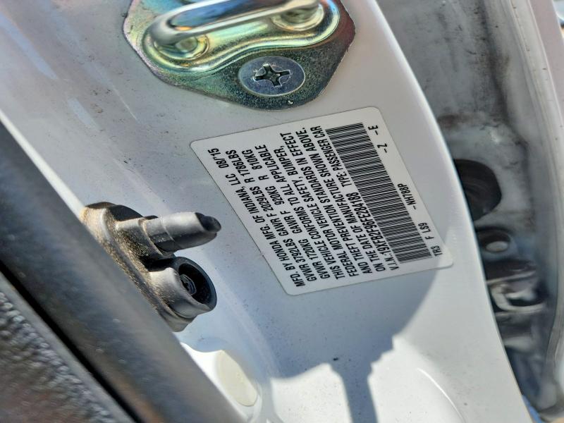 2015 Honda Civic მანქანა იყიდება აუქციონზე, vin: 19XFB2F96FE284188, აუქციონის ნომერი: 56710086