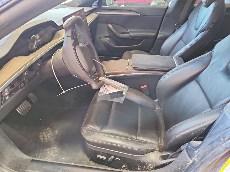 69382495 :رقم المزاد ، 5YJSA1E50NF470151 vin ، 2022 Tesla Model S مزاد بيع