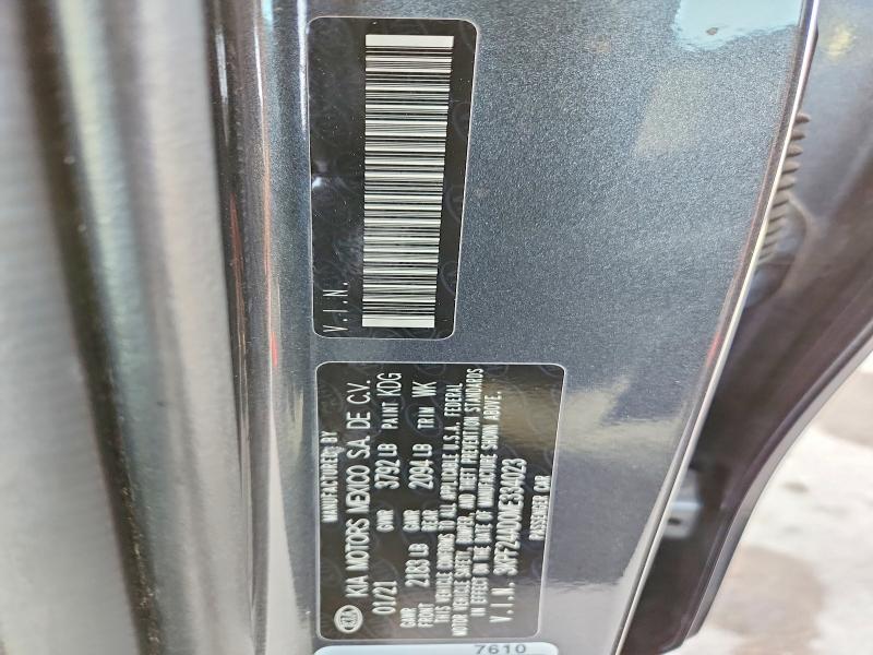 Aukcja sprzedaży 2021 Kia Forte, vin: 3KPF24AD0ME334023, numer aukcji: 57539736