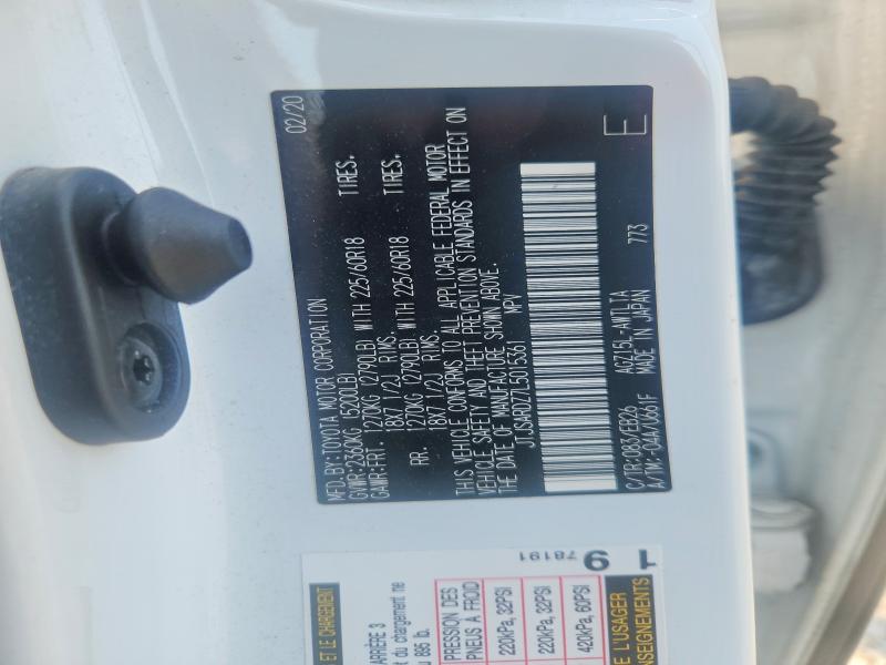 Aukcja sprzedaży 2020 Lexus Nx, vin: JTJSARDZ7L5015361, numer aukcji: 85623565