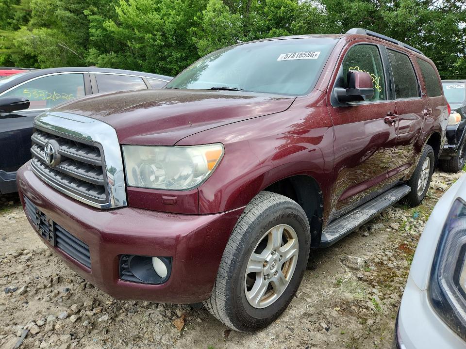 57816536 :رقم المزاد ، 5TDBY5G1XBS050269 vin ، 2011 Toyota Sequoia مزاد بيع