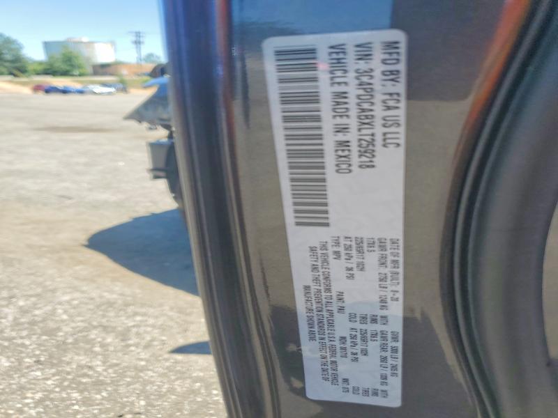 2020 Dodge Journey მანქანა იყიდება აუქციონზე, vin: 3C4PDCABXLT259218, აუქციონის ნომერი: 55672576