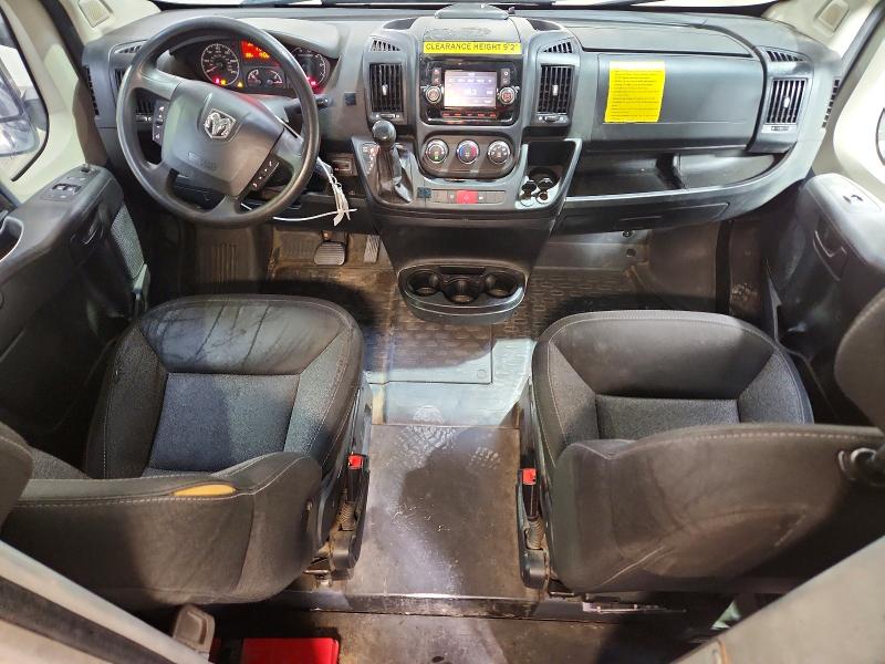 59881886 :رقم المزاد ، 3C6FRVJGXME502950 vin ، 2021 Ram Promaster 3500 مزاد بيع