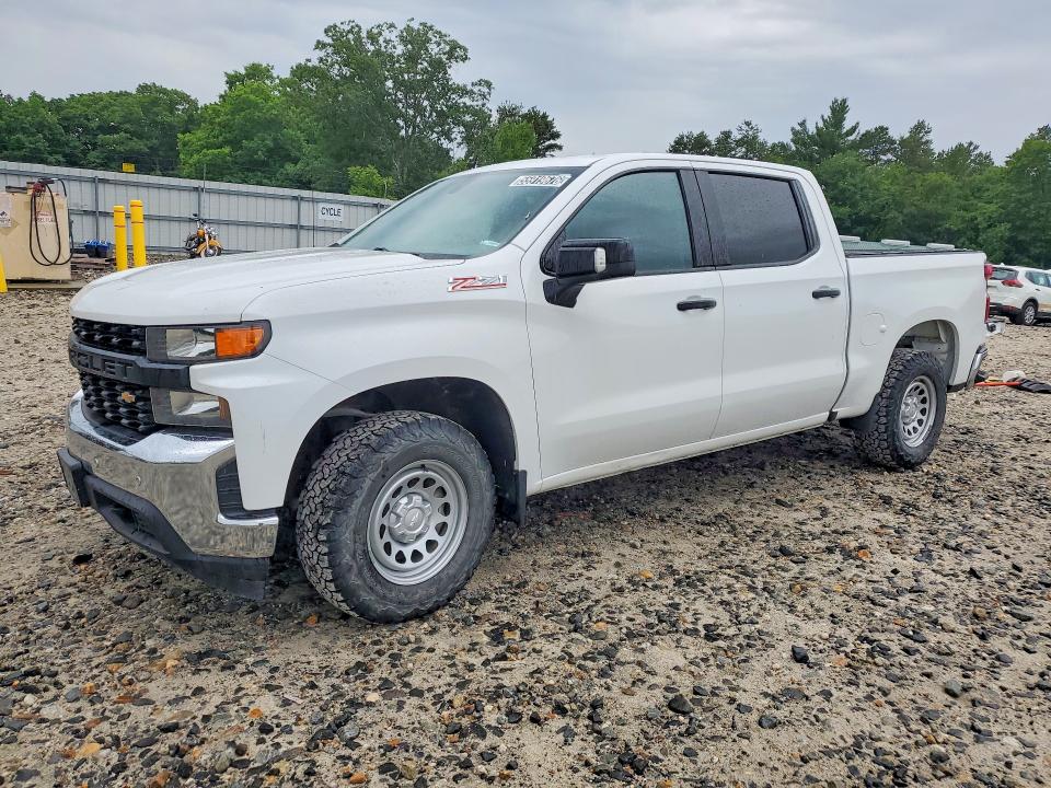 Продаж на аукціоні авто 2021 Chevrolet Silverado, vin: 3GCUYAEF3MG240920, номер лоту: 55919676