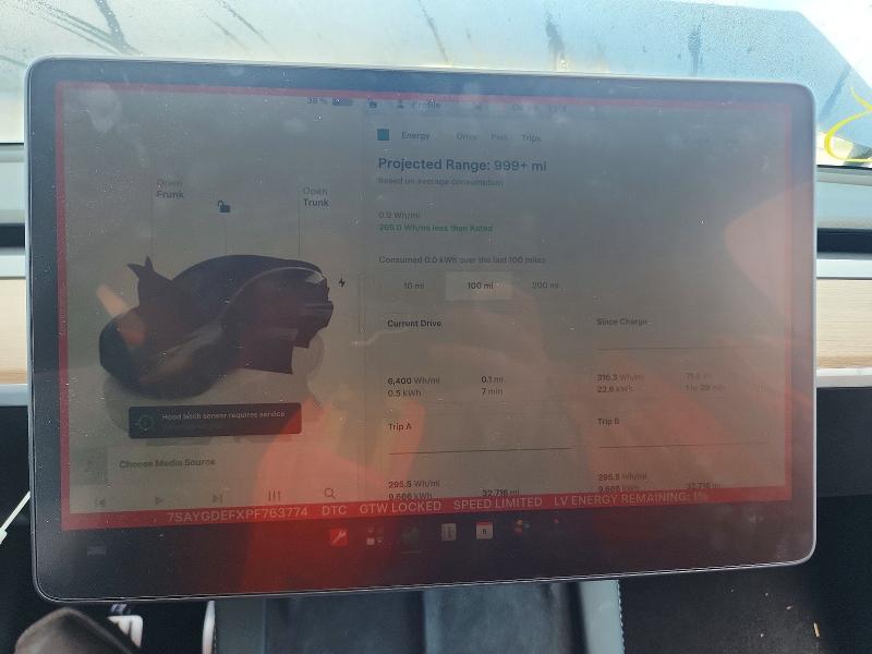 Продажа на аукционе авто 2023 Tesla Model Y, vin: 7SAYGDEFXPF763774, номер лота: 56505326