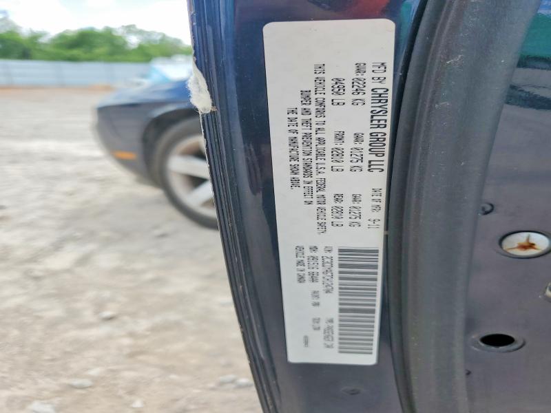 Продаж на аукціоні авто 2012 Dodge Challenger, vin: 2C3CDYAG7CH124704, номер лоту: 56240966