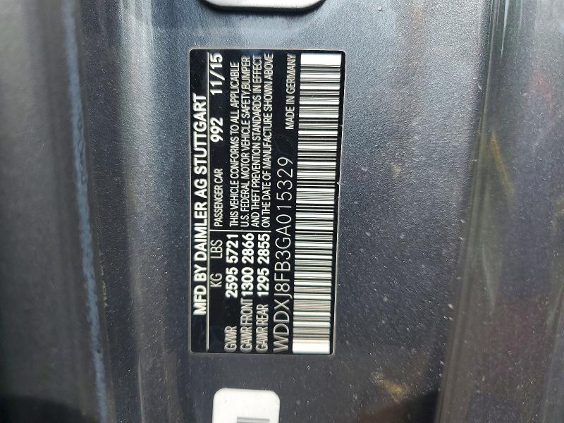 Продажа на аукционе авто 2016 Mercedes-benz S, vin: WDDXJ8FB3GA015329, номер лота: 51953426