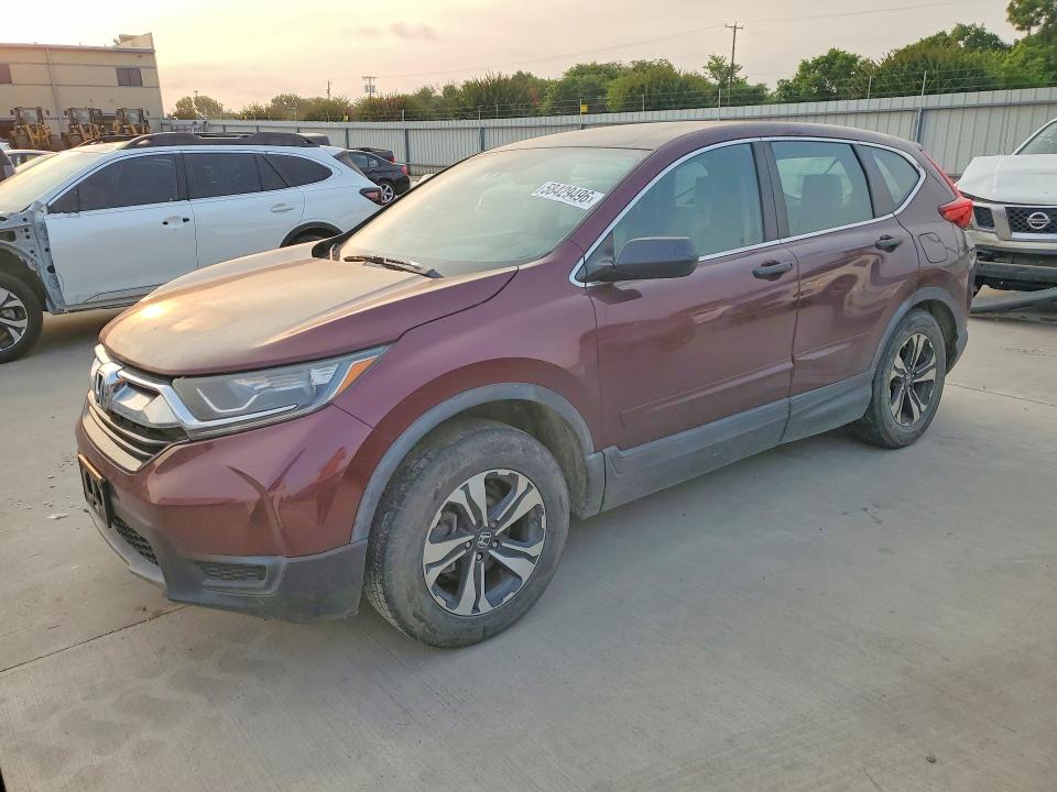 Auction sale of the 2017 Honda Cr-v, vin: 5J6RW5H37HL001474, lot number: 58429496