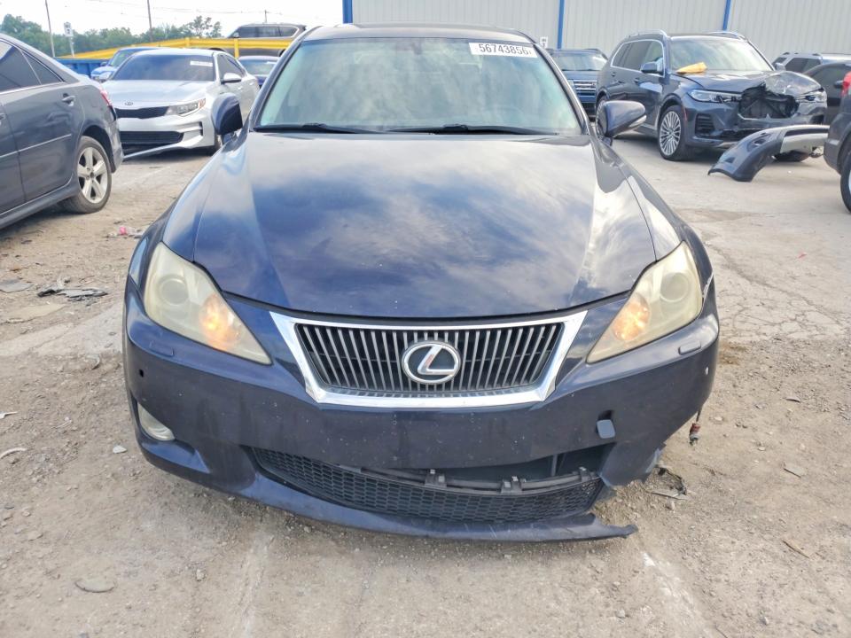 56743856 :رقم المزاد ، JTHBE5C25A5024155 vin ، 2010 Lexus Is مزاد بيع