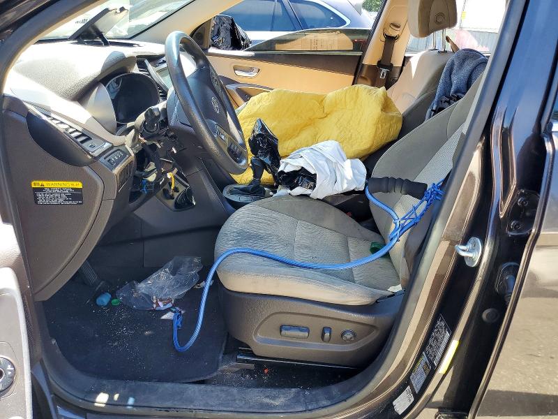 57947946 :رقم المزاد ، KM8SM4HF6HU213290 vin ، 2017 Hyundai Santa Fe مزاد بيع