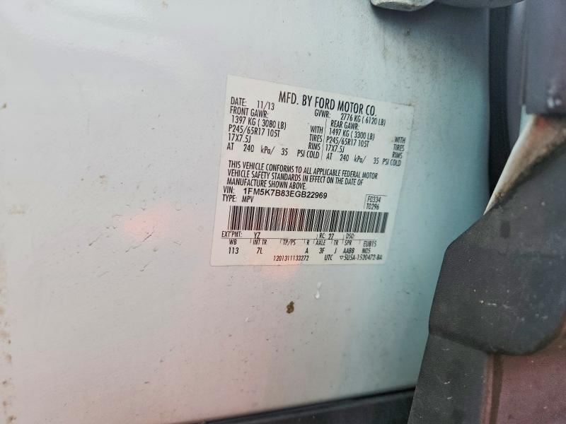 Aukcja sprzedaży 2014 Ford Explorer, vin: 1FM5K7B83EGB22969, numer aukcji: 55528616