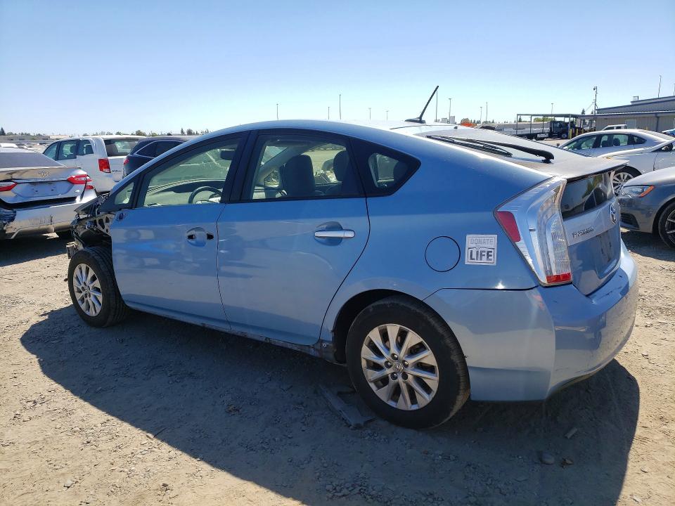 Продаж на аукціоні авто 2012 Toyota Prius Plug-in Hybrid, vin: JTDKN3DP7C3011891, номер лоту: 58076086