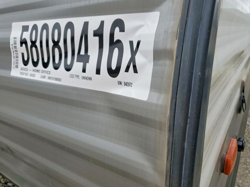 Продаж на аукціоні авто 2021 Keystone Coleman, vin: 4YDT17B15MJ942972, номер лоту: 58080416
