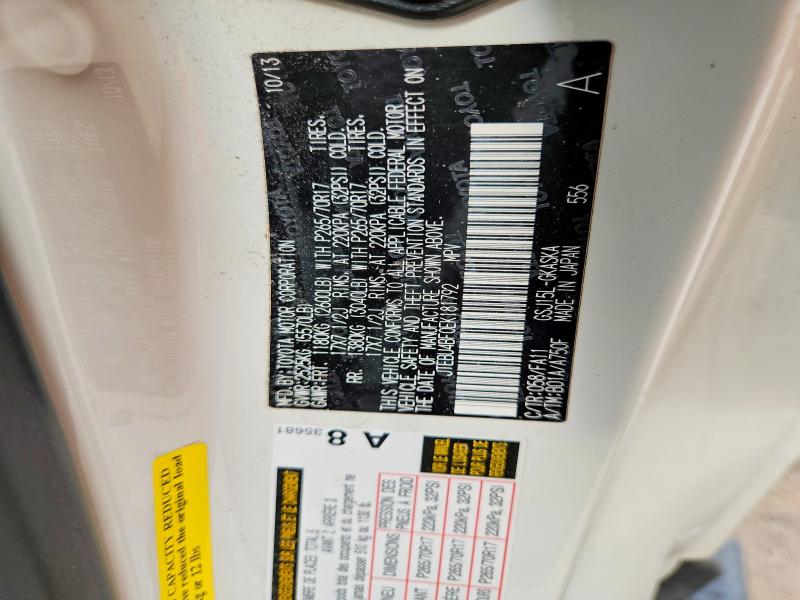 Aukcja sprzedaży 2014 Toyota Fj Cruiser, vin: JTEBU4BF0EK181792, numer aukcji: 57473066
