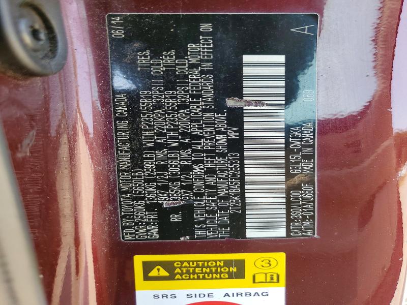 Продажа на аукционе авто 2015 Lexus Rx 350, vin: 2T2BK1BA5FC265313, номер лота: 56630066
