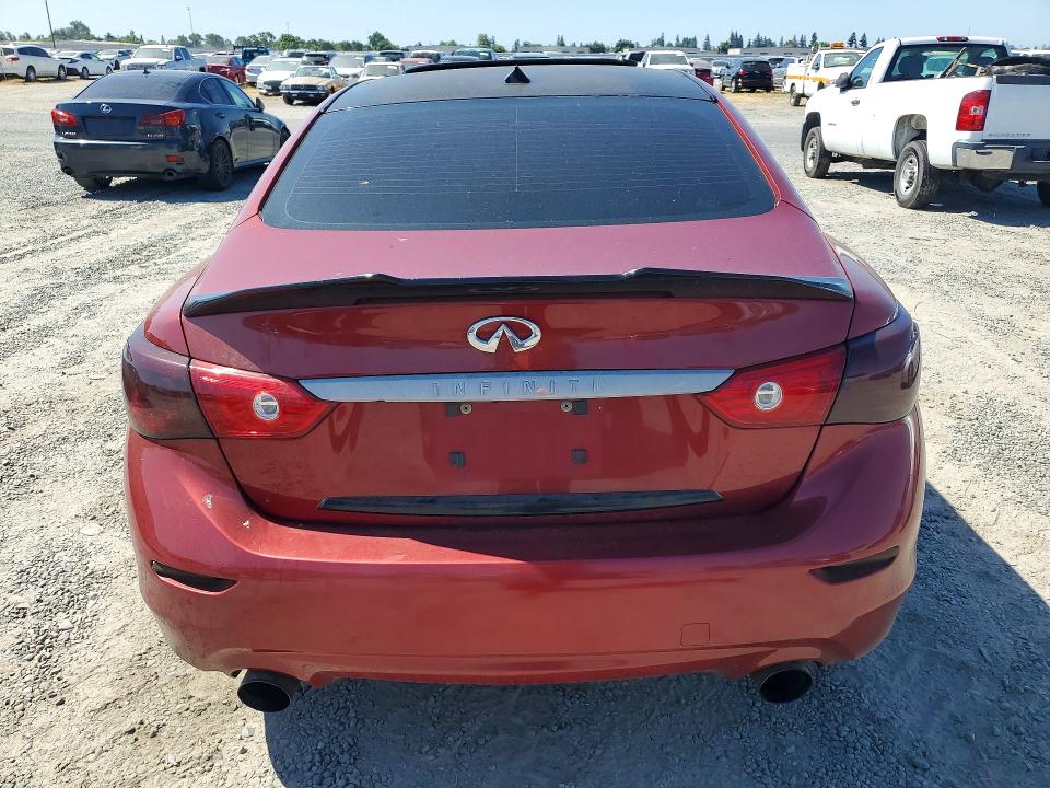 2014 Infiniti Q50 მანქანა იყიდება აუქციონზე, vin: JN1BV7AP8EM684149, აუქციონის ნომერი: 58143096