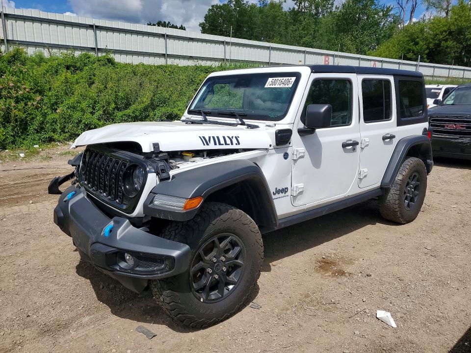 Продажа на аукционе авто 2024 Jeep Wrangler, vin: 1C4RJXN69RW201934, номер лота: 58016406