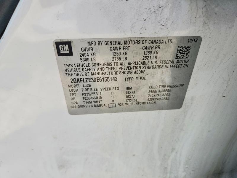 2014 Gmc Terrain მანქანა იყიდება აუქციონზე, vin: 2GKFLZE39E6155142, აუქციონის ნომერი: 56472756