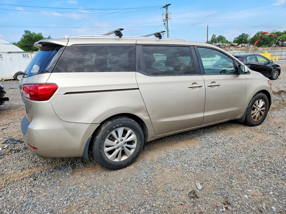 2016 Kia Sedona მანქანა იყიდება აუქციონზე, vin: KNDMB5C11G6125240, აუქციონის ნომერი: 57404096