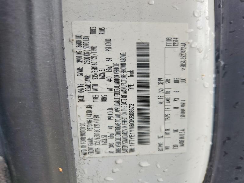 Aukcja sprzedaży 2016 Ford Transit, vin: 1FTYE1YM6GKB08672, numer aukcji: 56814836