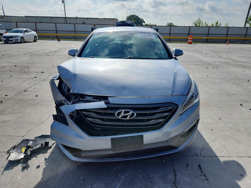 55994206 :رقم المزاد ، 5NPE34AF0FH151133 vin ، 2015 Hyundai Sonata مزاد بيع
