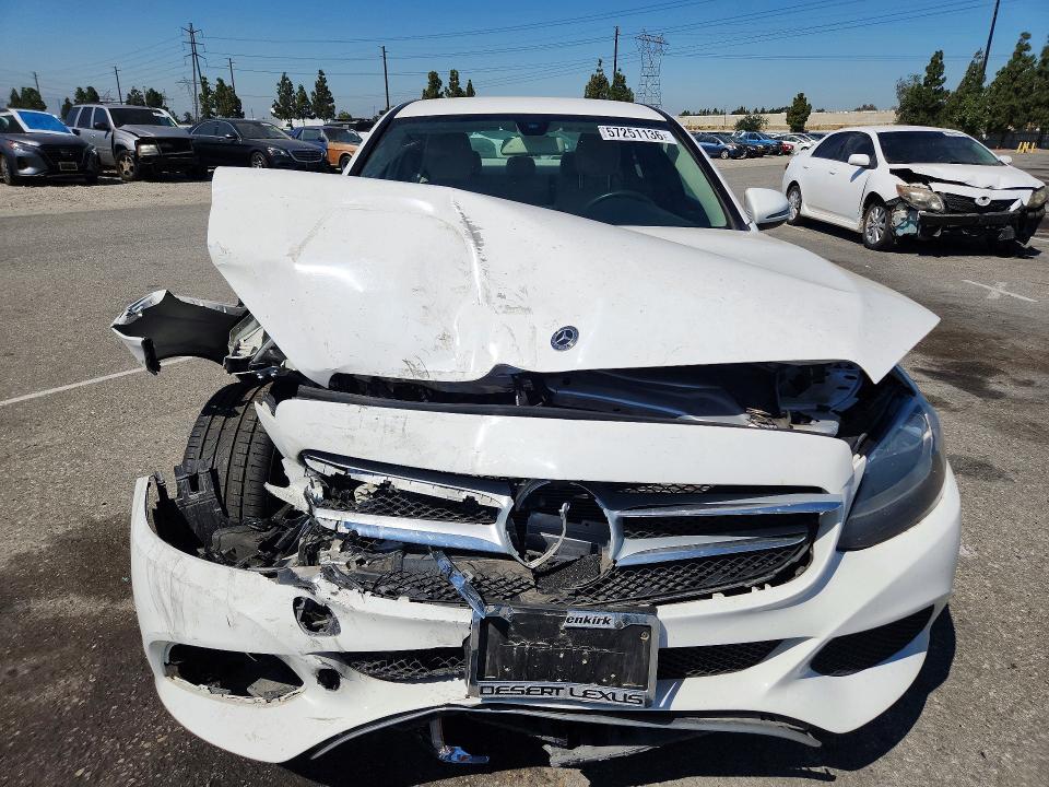 Aukcja sprzedaży 2017 Mercedes-benz C, vin: 55SWF4JB9HU231863, numer aukcji: 57251136