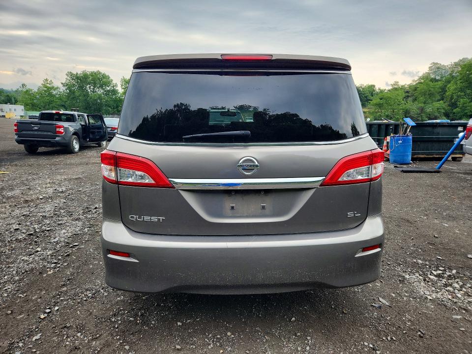 Aukcja sprzedaży 2014 Nissan Quest, vin: JN8AE2KPXE9100254, numer aukcji: 57817616